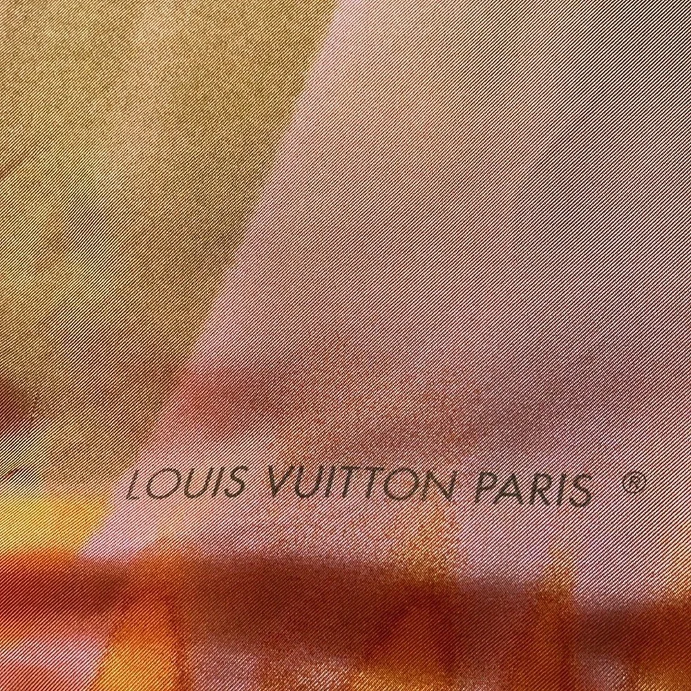 LOUIS VUITTON VINTAGE SILK SCARF
